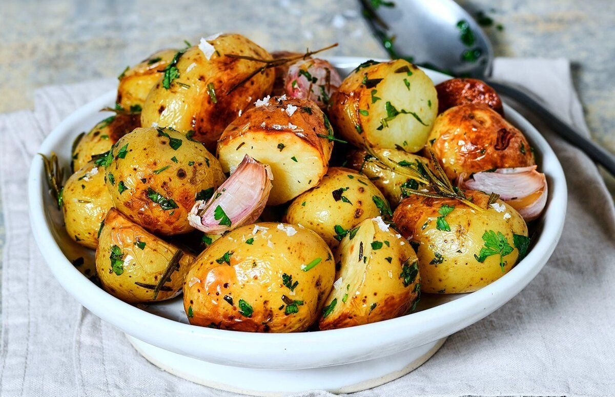 картофель запеченный в духовом шкафу