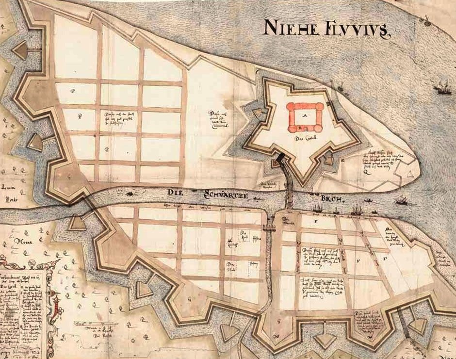 Санкт петербург при петре 1 карта