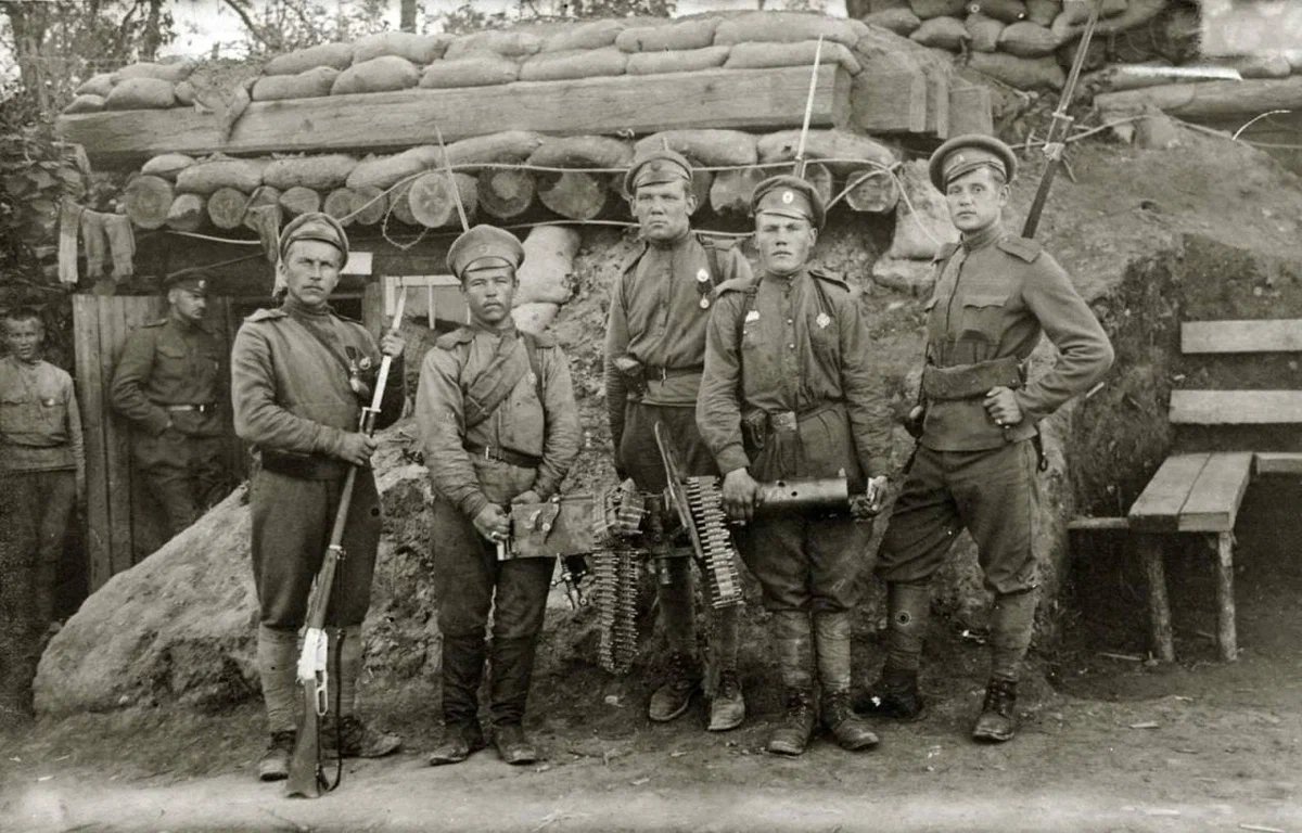 Латышские стрелки 1915