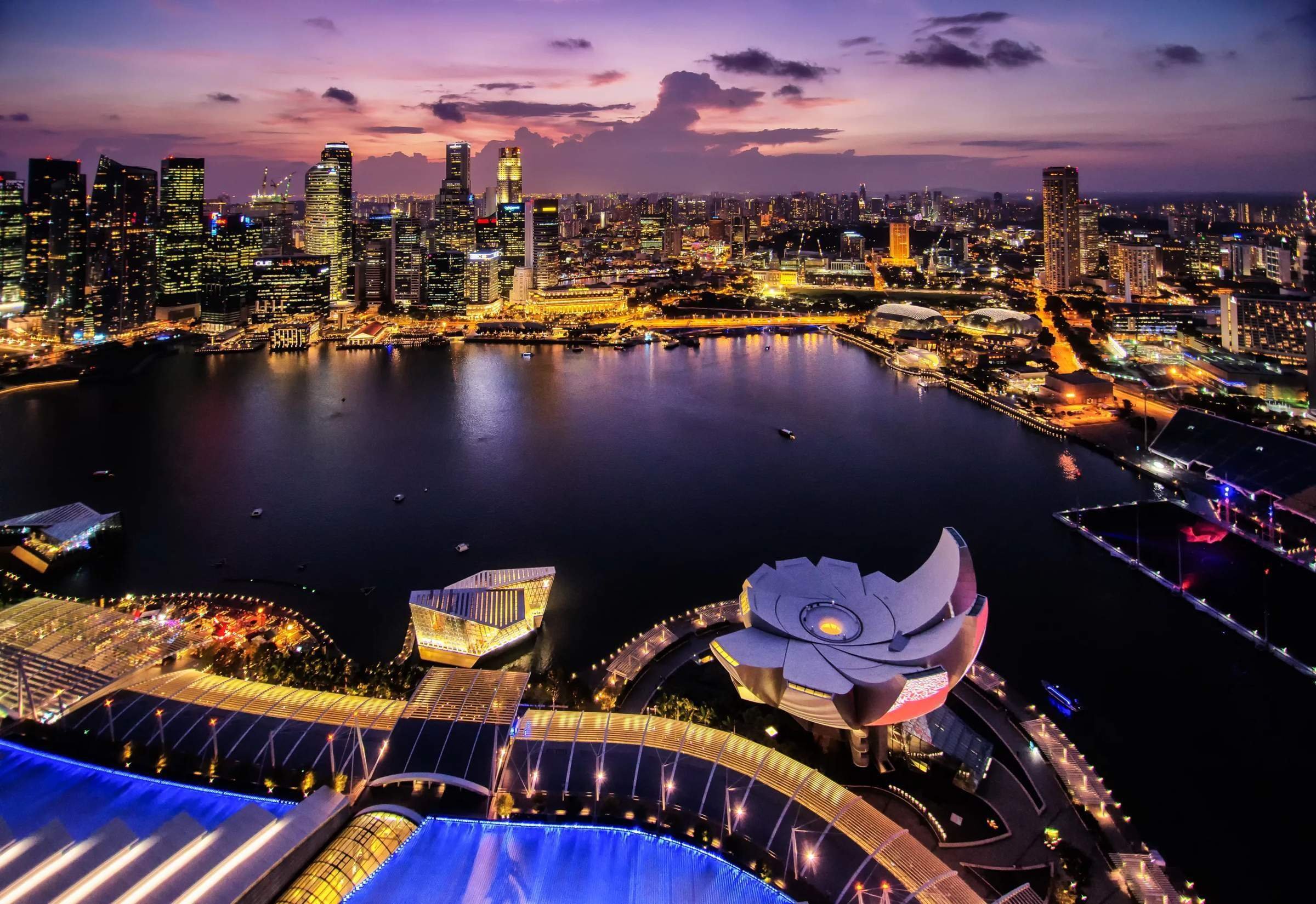 Фотографии самого красивого города. Сингапур Singapore. Юго Восточная Азия Сингапур. Вечерний Сингапур. Сингапур город сверху.