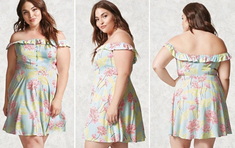 Платья Без Рукавов Для Полных фото 4