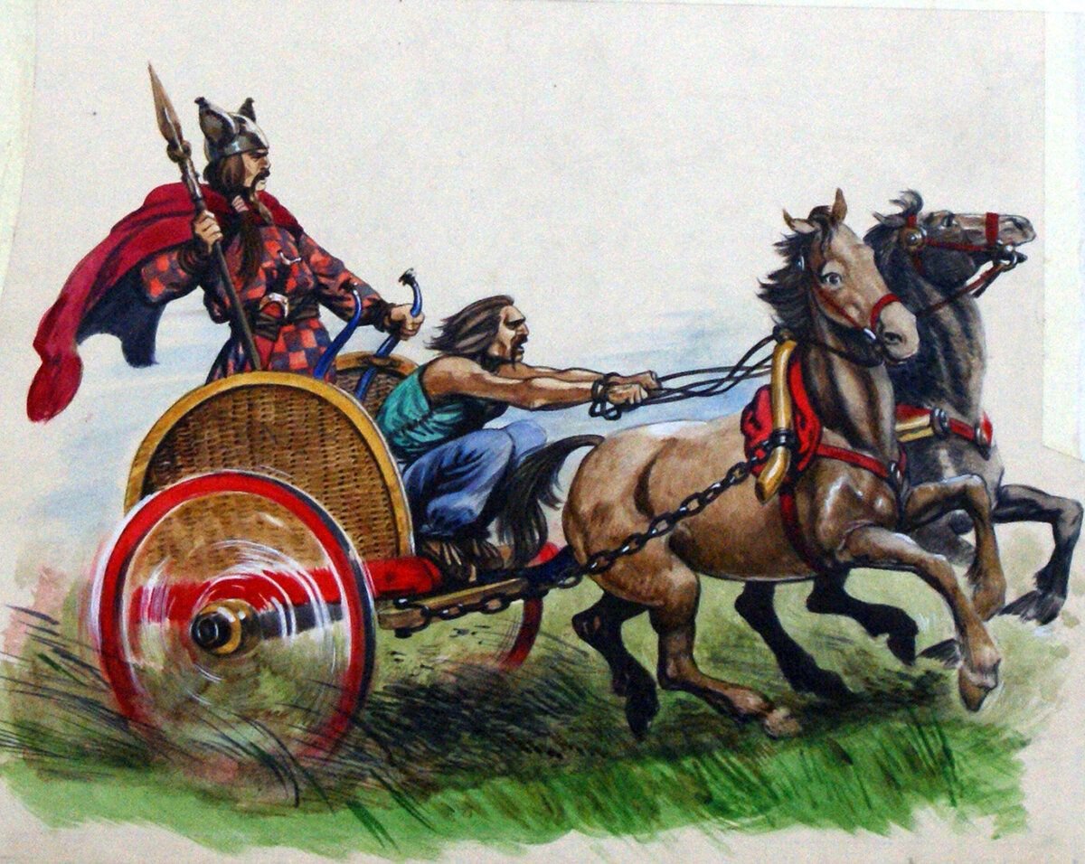 И ударили вражеские колесницы по воинству ра. Боевые колесницы древних кельтов. Колесницы кельтов боевые кельтов. Квадрига колесница Рим. Квадрига Греческая колесница.