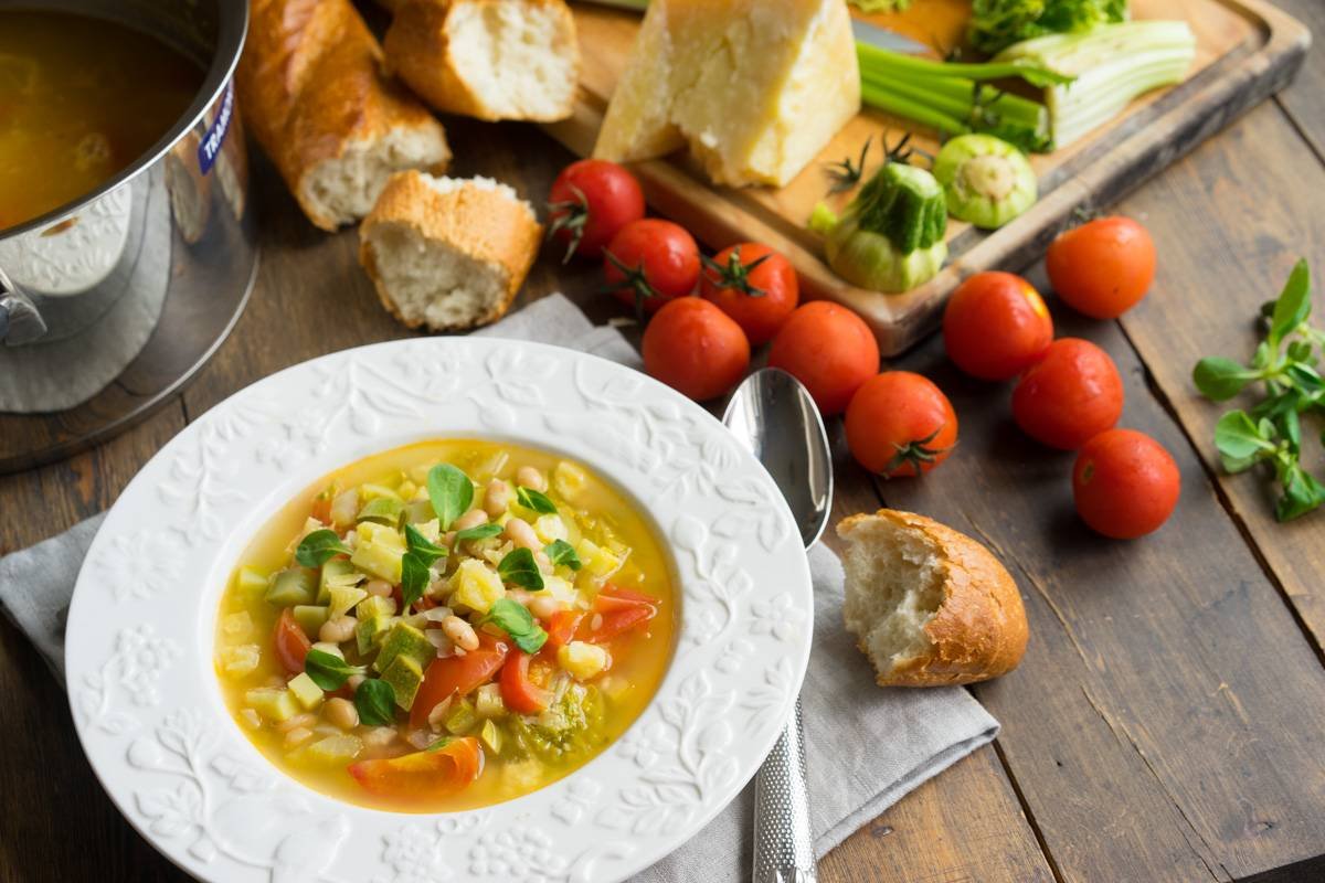 Минестроне суп рецепт классический итальянский с фото пошагово в домашних условиях
