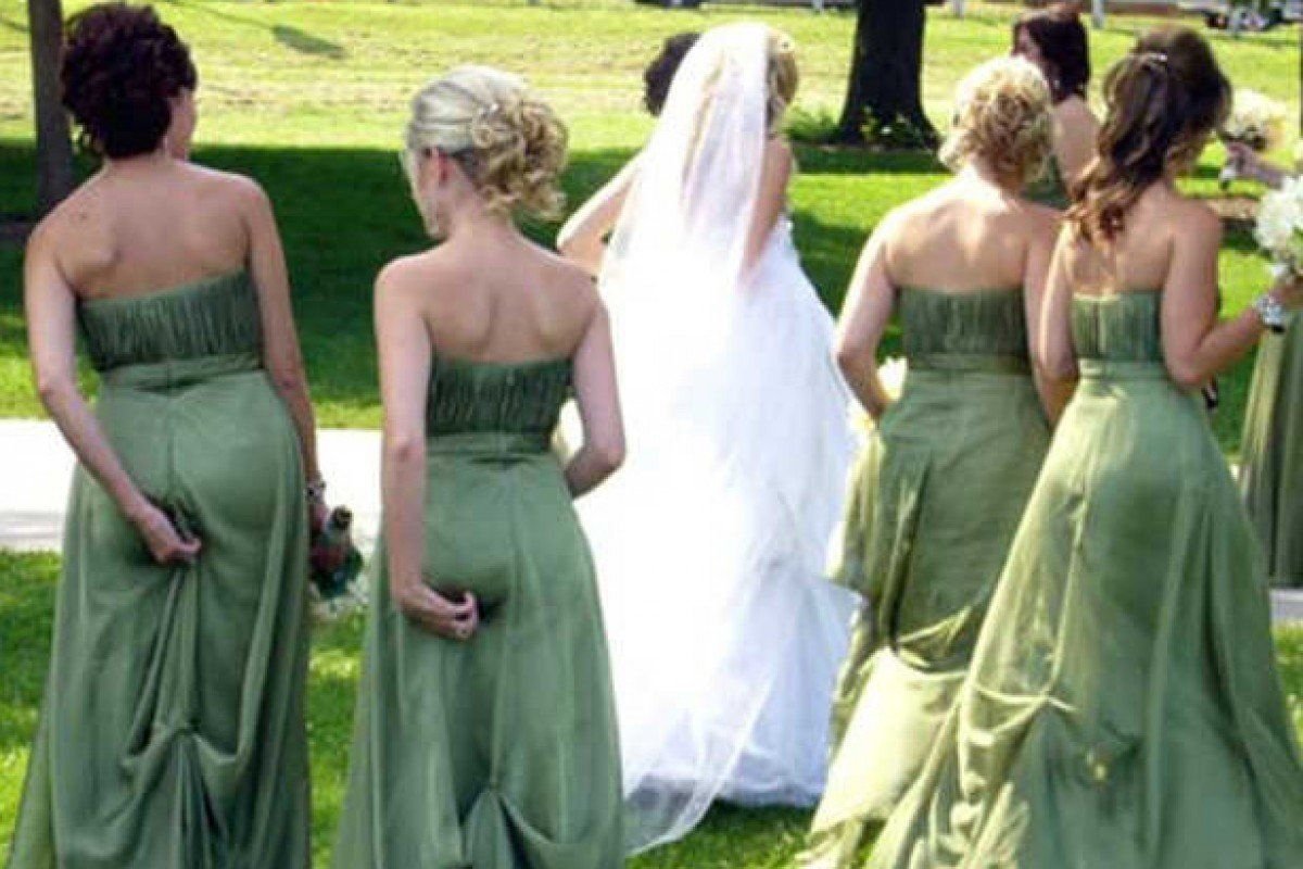 Неудачные платья подружек невесты