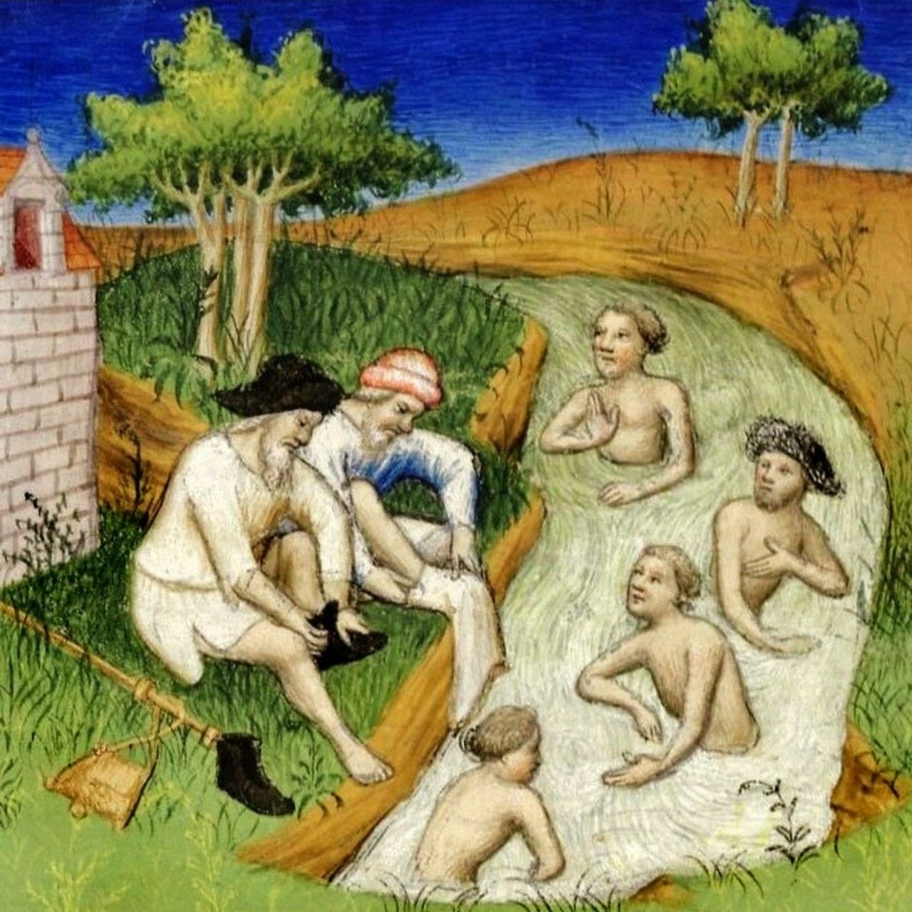 общественные бани в европе в средние века. мылись ли в европе. сообщение на тему давно ли люди моются. женская гигиена в средние века. гигиена в средние века в европе.