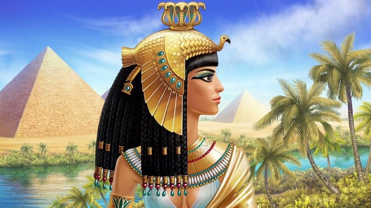 Древний Египетская царица Клеопатра