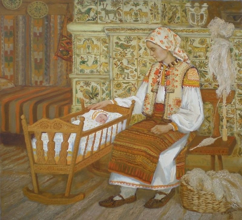 Люлька на руси картинки
