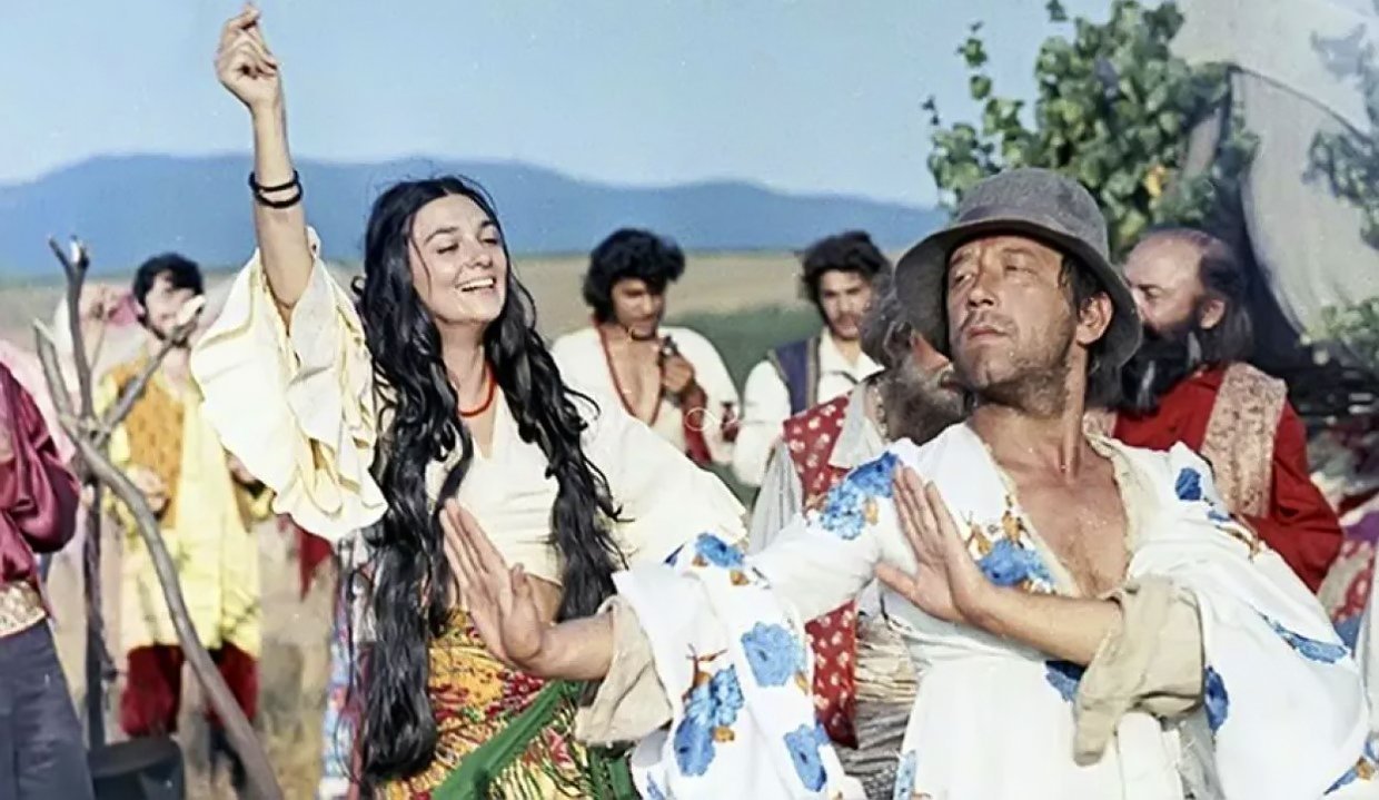 «Табор уходит в небо» (1975) — лучший советский фильм про цыган ...