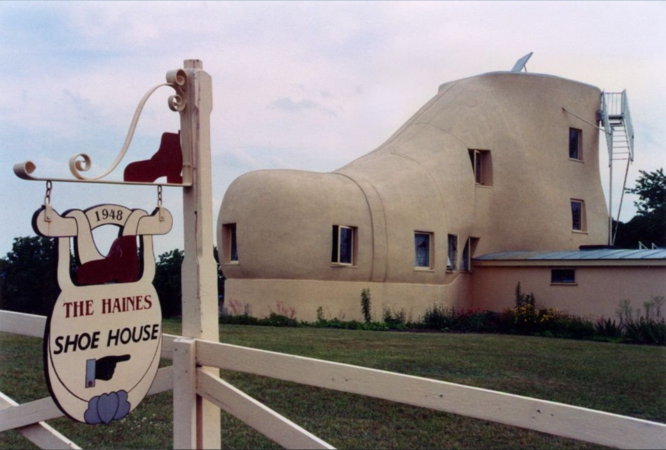 Дом-башмак (Shoe House). Пенсильвания, Америка.