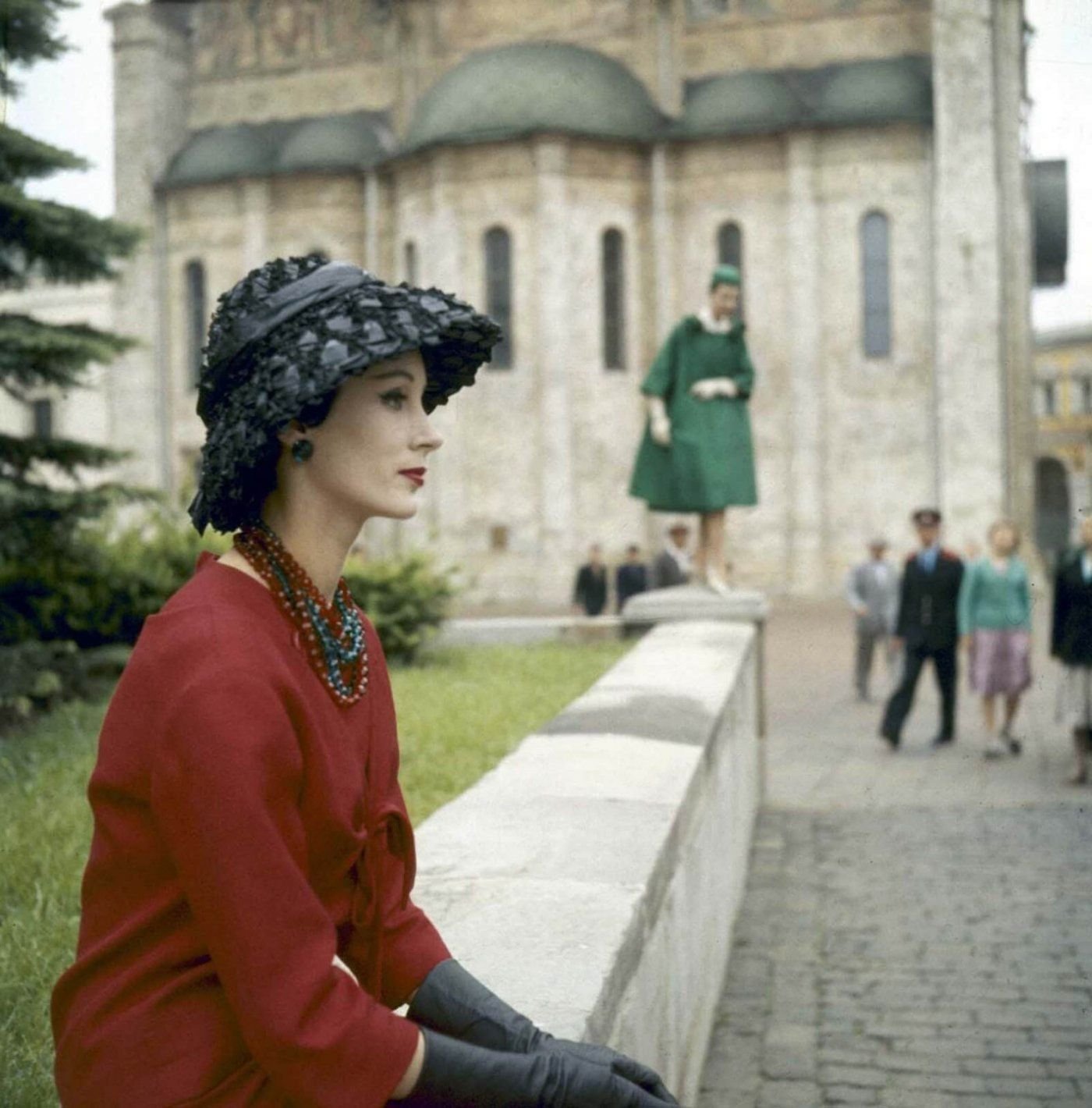 Советские манекенщицы в париже 1961