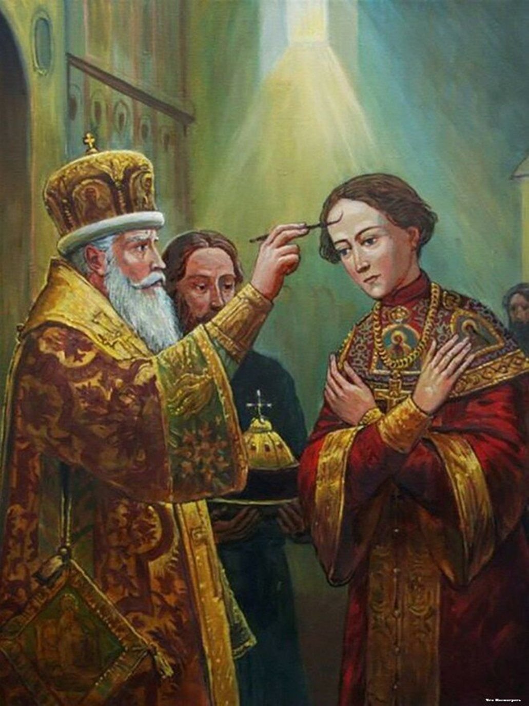 1613 года ознаменовал завершение. Венчание Михаила Романова на царство 1613. 1613 Избрание Михаила Федоровича на царство.