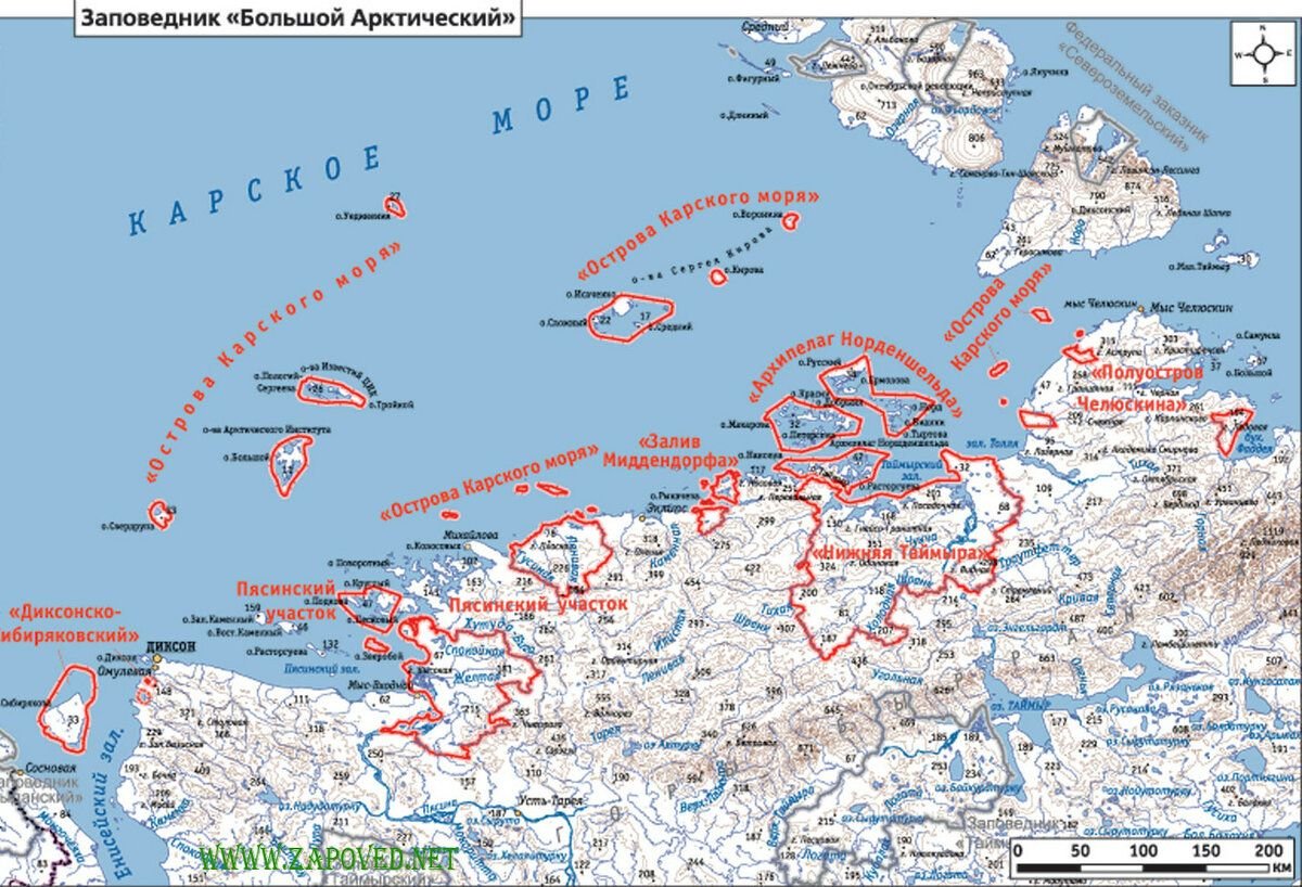 Полуостров в карском море. Большой Арктический заповедник на карте. Большой Арктический заповедник карта заповедника. Большой Арктический государственный природный заповедник на карте. Большой Арктический заповедник территория.