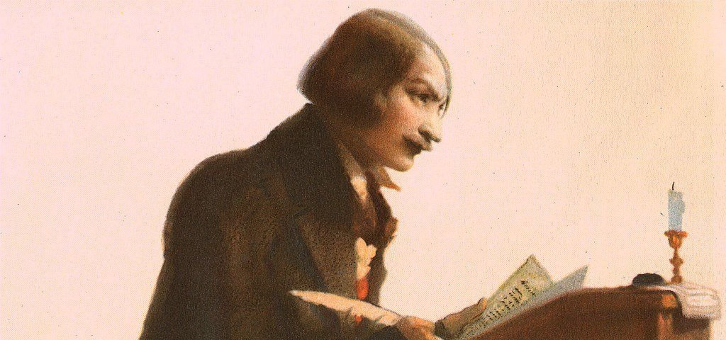 Гоголь писал картины