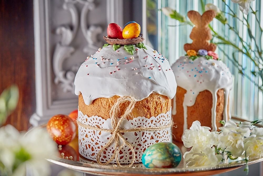 Пасхальный кулич картинки