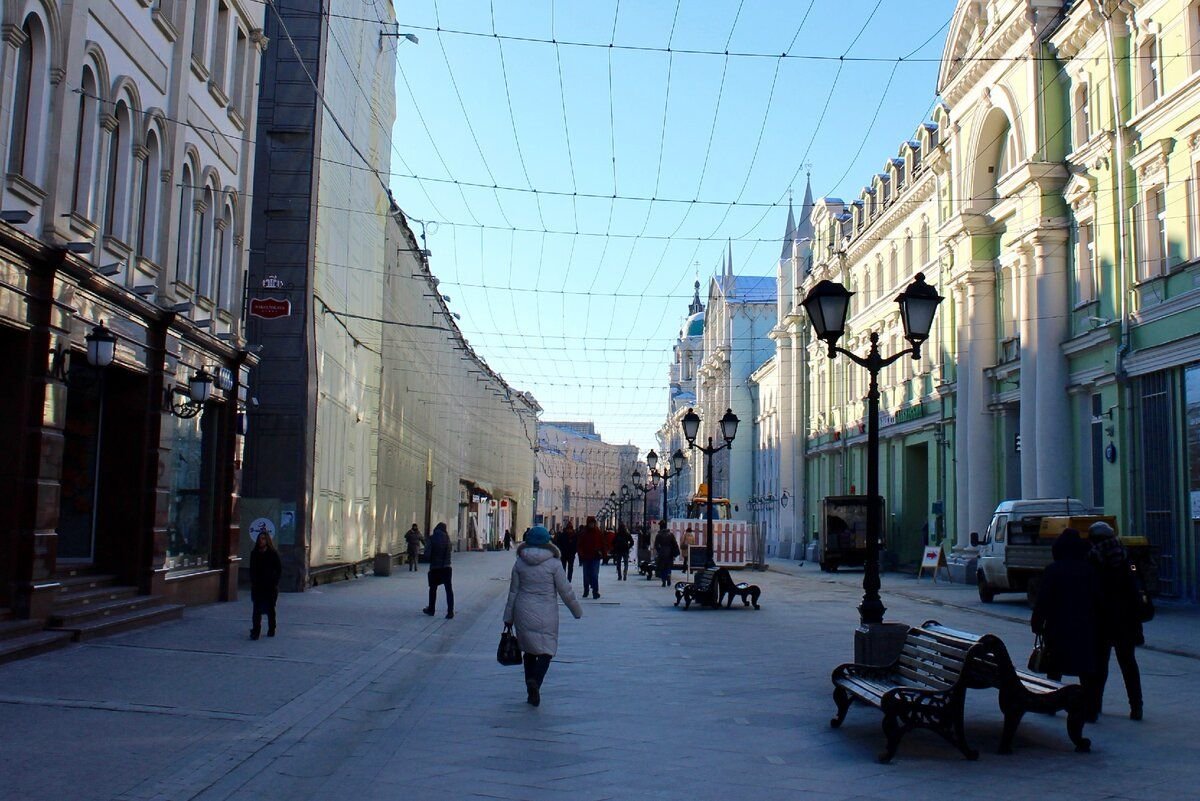 Москва в советское время и сейчас