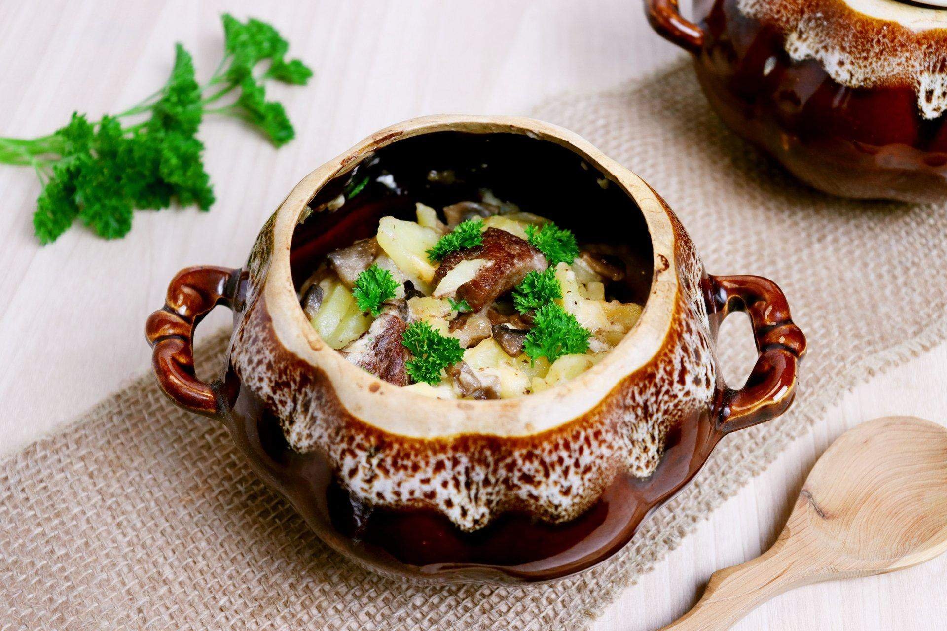 рецепты с фото приготовление в горшочках