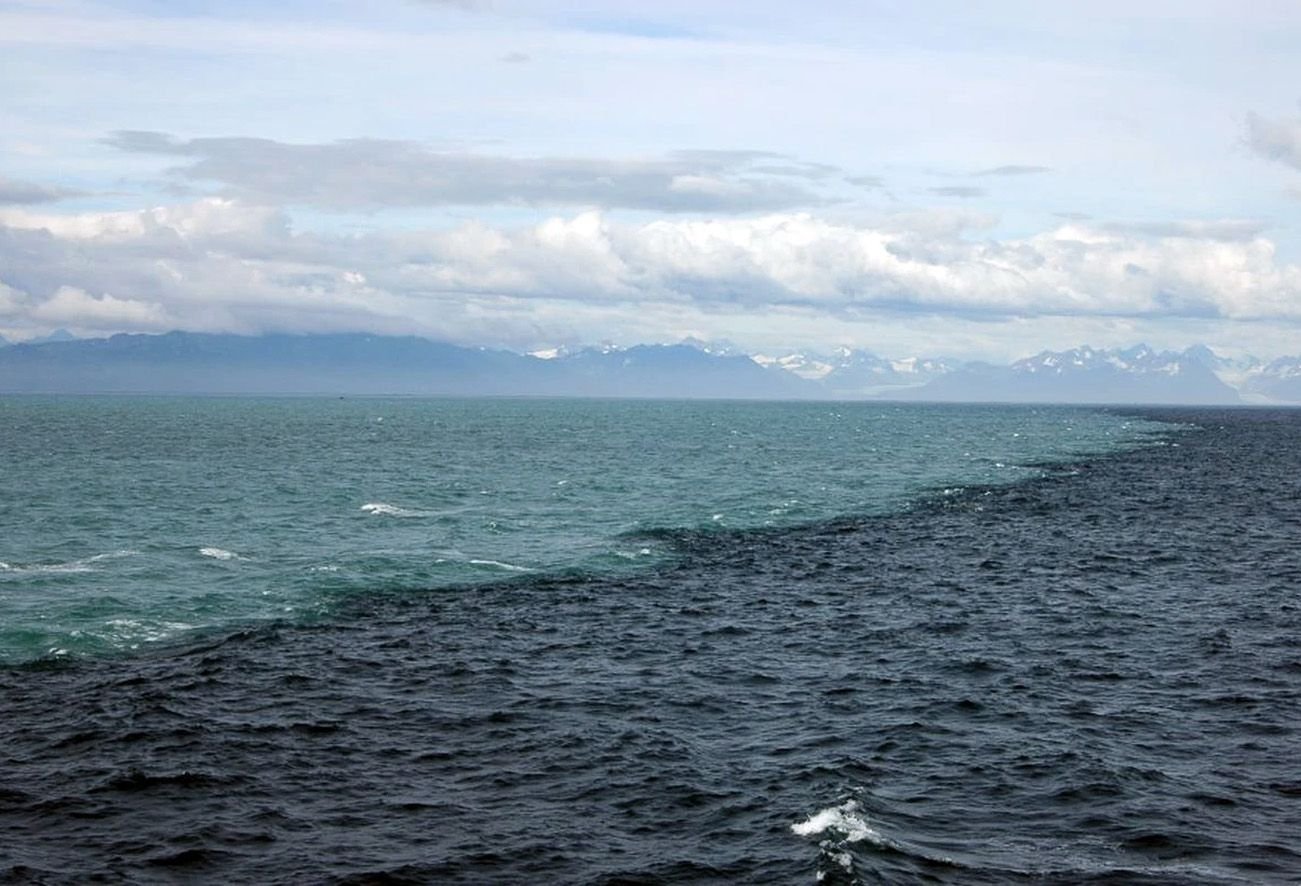 Слияние балтийского и северного морей