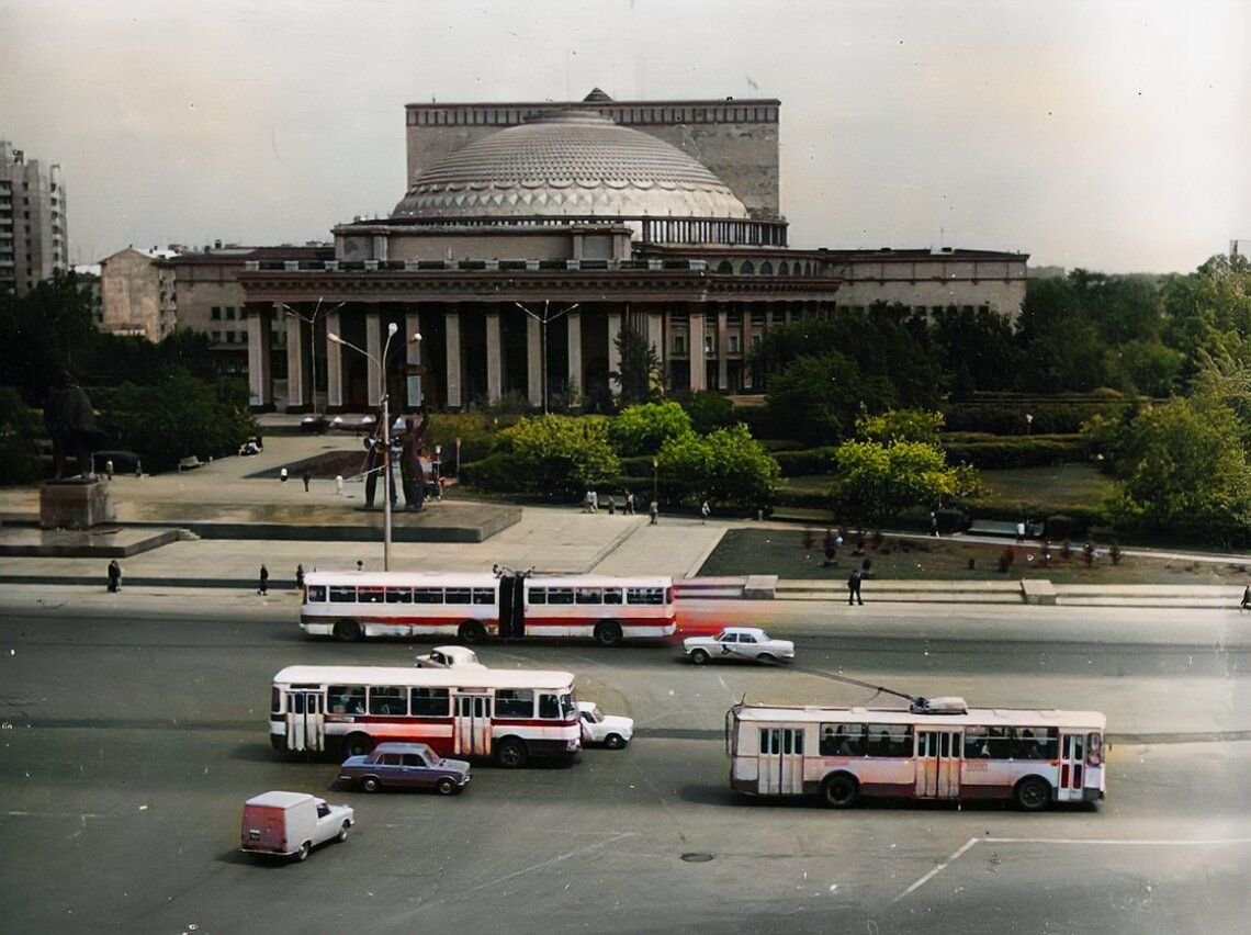 Советские фотографии новосибирска