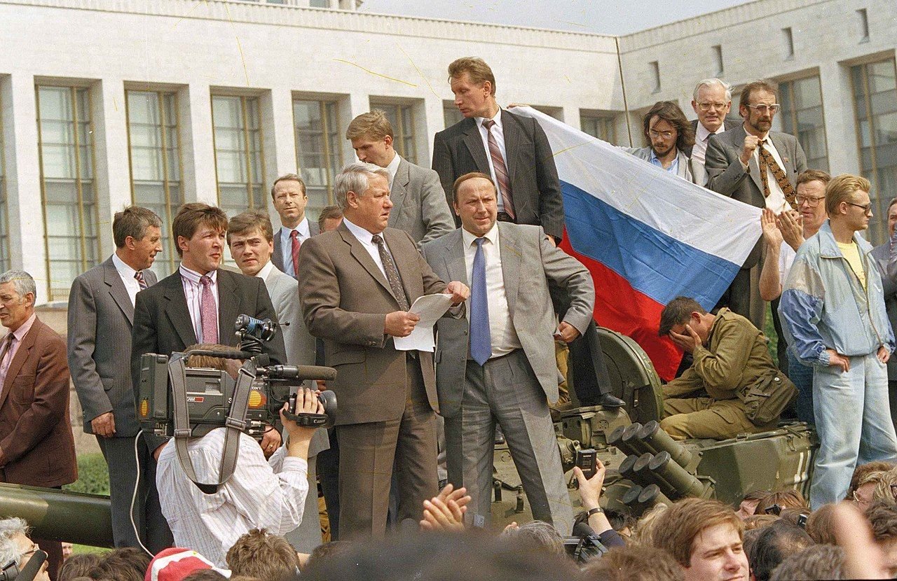 Путч 1991 Ельцин