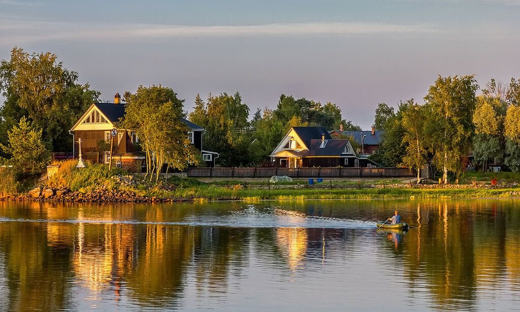 Современная русская деревня фото