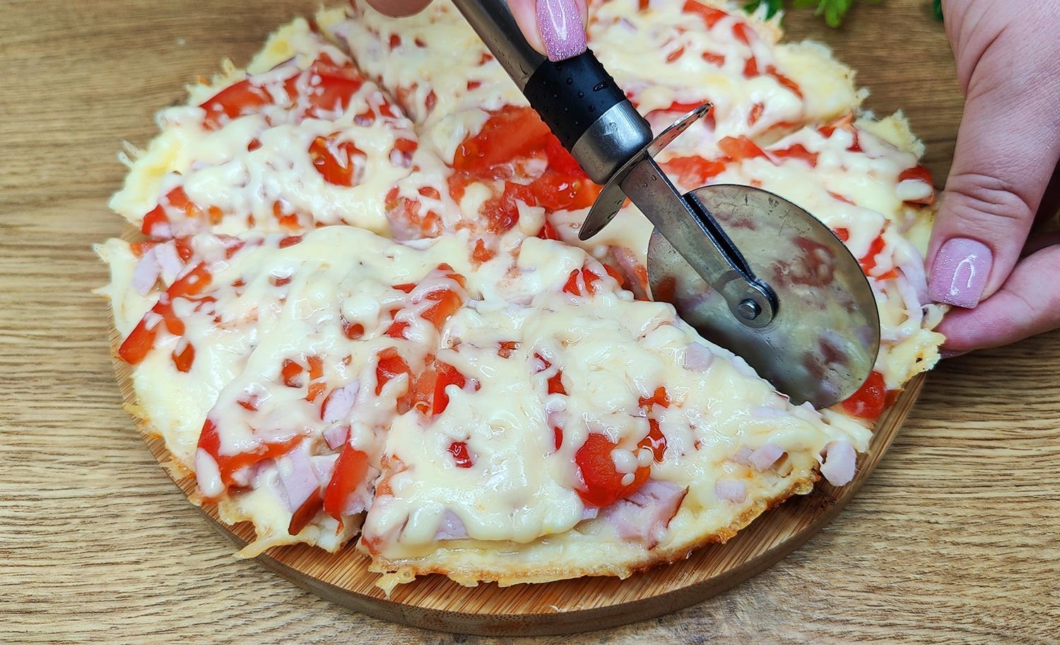 быстрая пицца в духовке за 10 минут из кефира фото 119