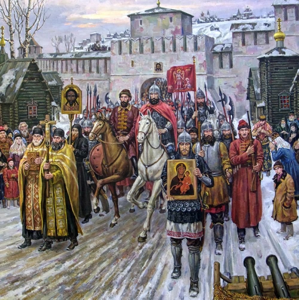 Russian history. Ополчение Минина и Пожарского. Народное ополчение Минина и Пожарского 1612. Минин и Пожарский народное ополчение. 1612 Год ополчение Минина и Пожарский.