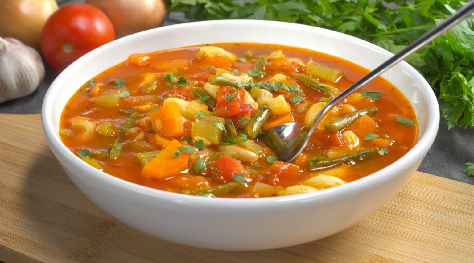 Минестроне итальянский овощной суп