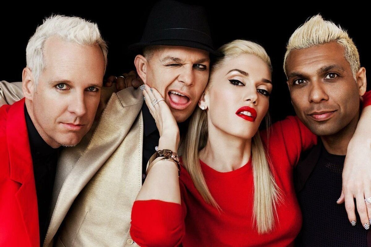 Зарубежные группы. Группа no doubt. Gwen Stefani группа. Гвен Стефани группа no doubt. No doubt Тони Кэнел.