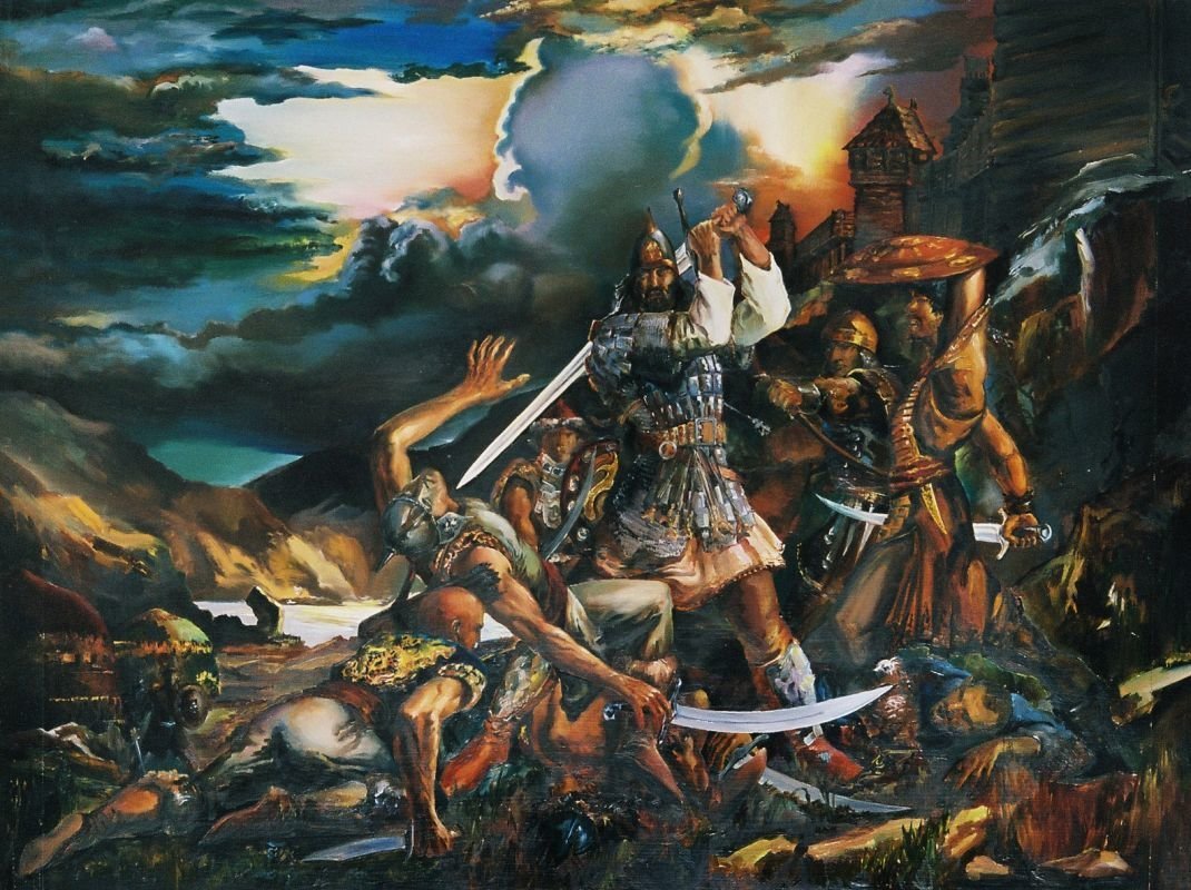 Евпатий коловрат картины