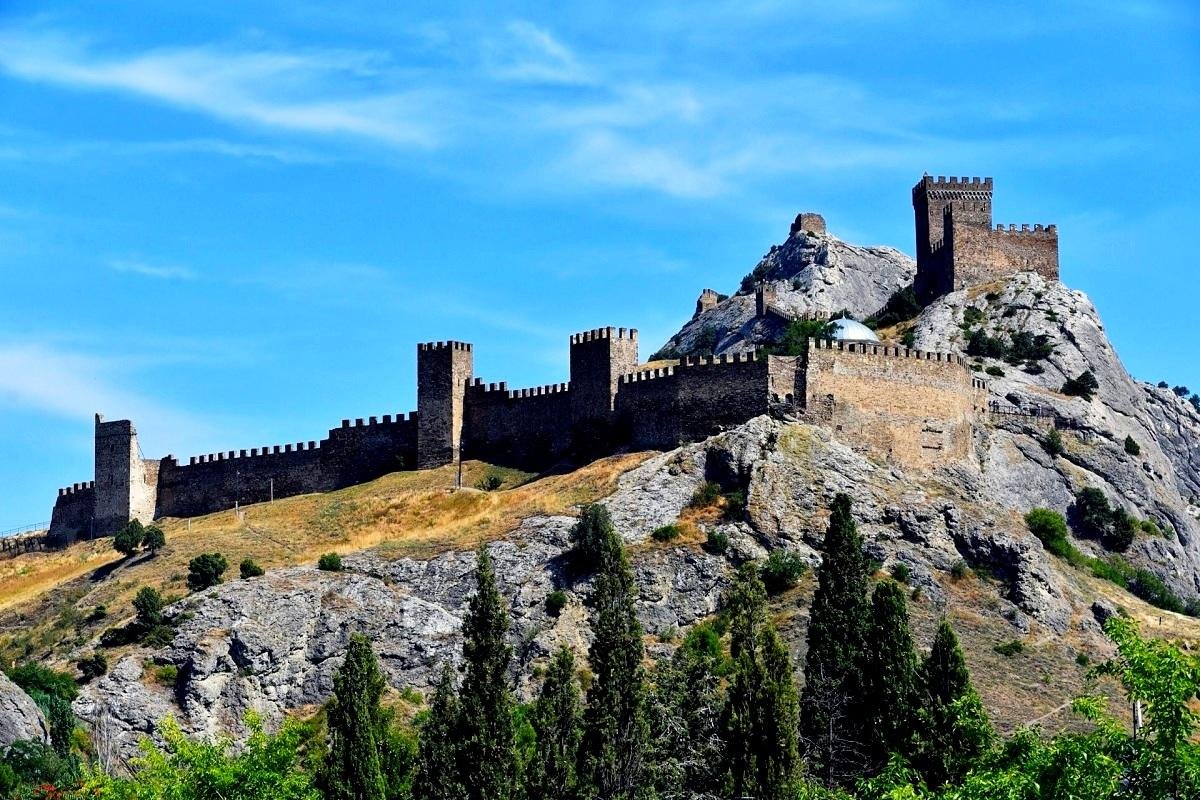 Все крепости крыме