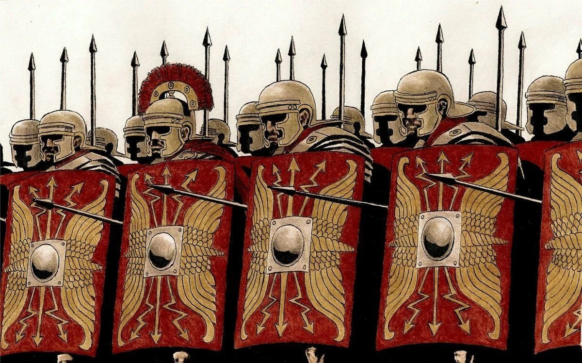 Римская когорта легионеров