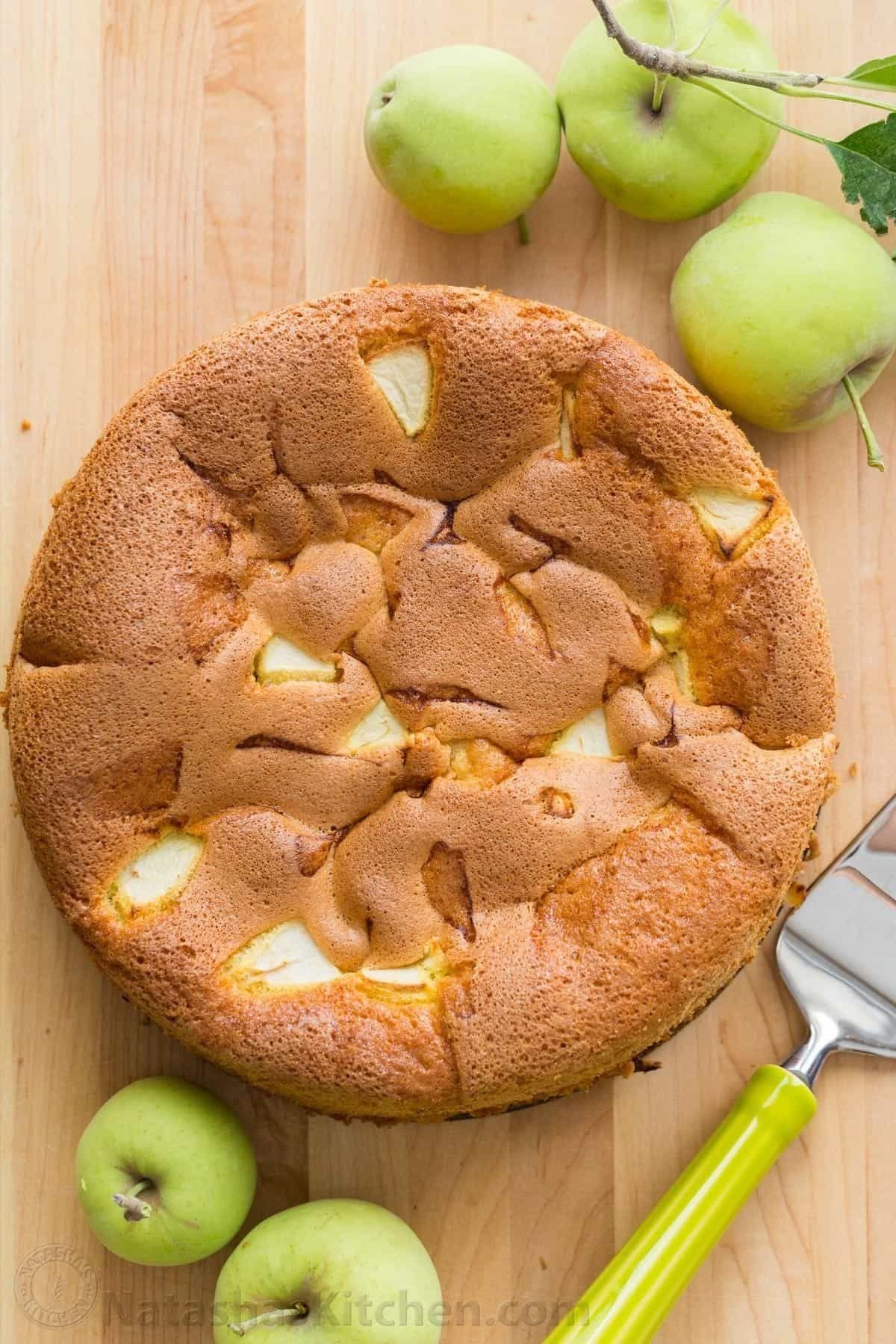 Рецепт шарлотки в картинках