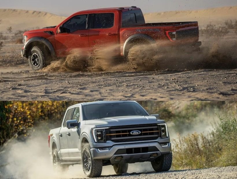 Ford f150 Raptor vs