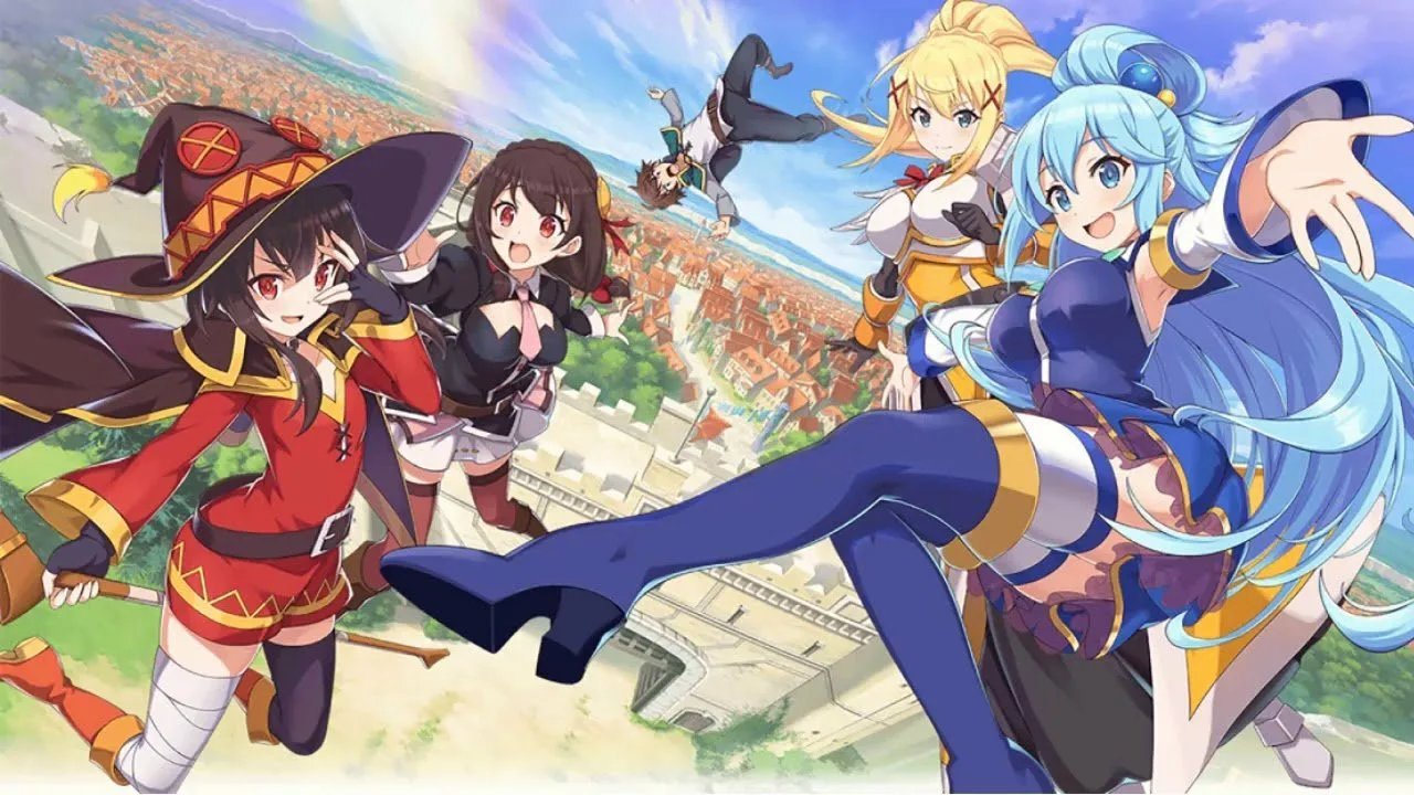 Harmonyos аниме. аниме konosuba. аниме коносуба 1 сезон. богиня благословляет этот прекрасный мир аква. аниме konosuba.