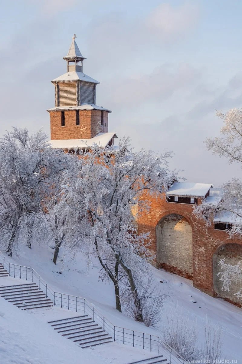 часовая башня нижегородского кремля