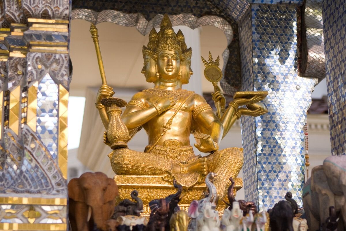 Брахма Индия скульптура