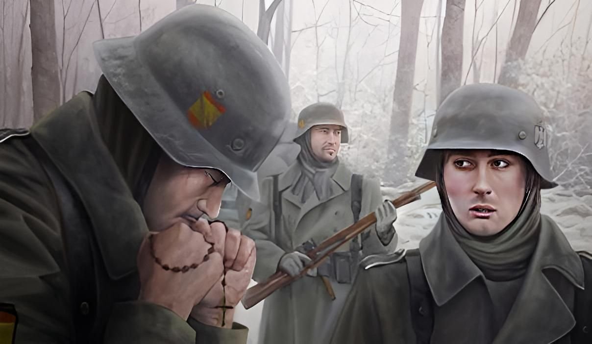 Голубая дивизия испания