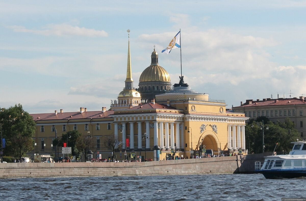 Санкт Петербург Адмиралтейство с Невы
