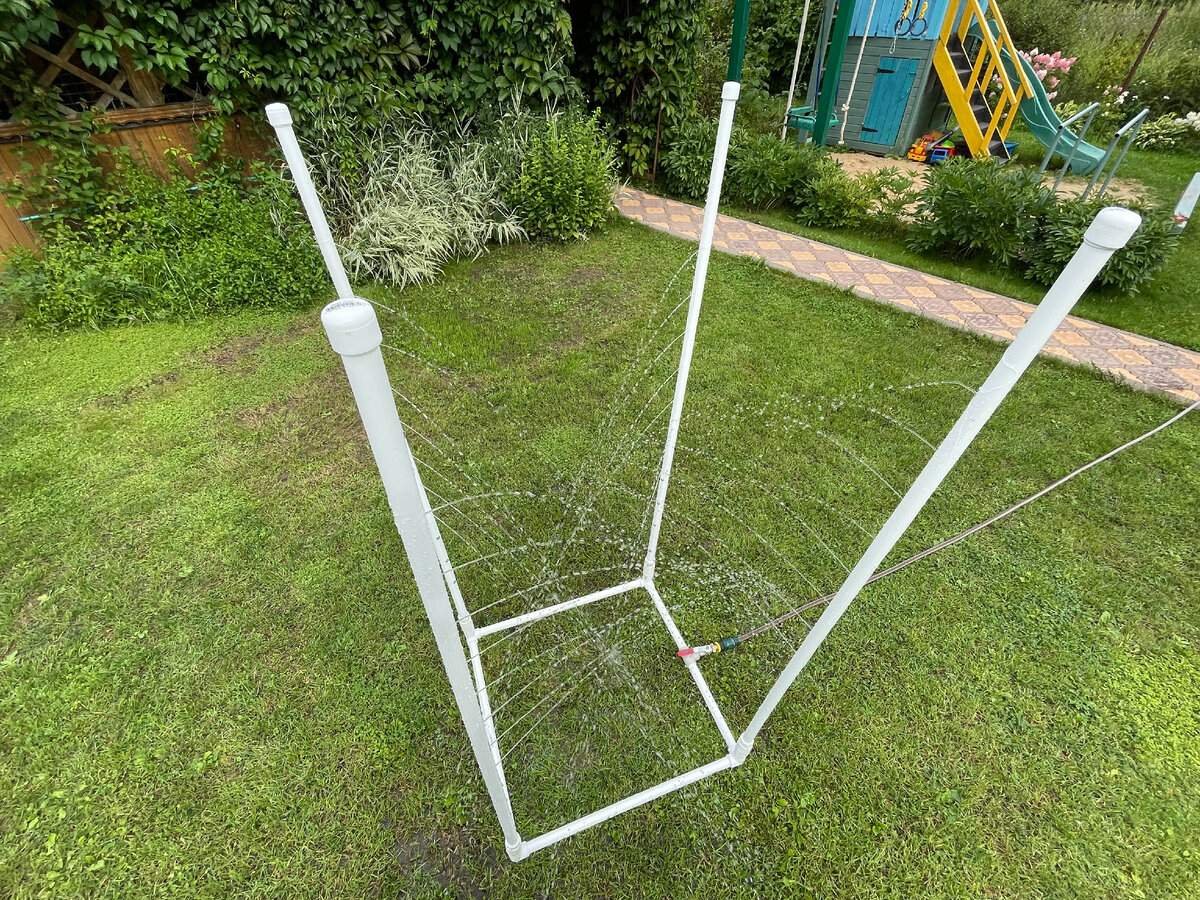 Брусья из полипропиленовых труб своими руками