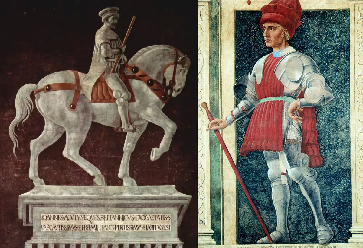 паоло уччелло портрет джона хоквуда. джон хоквуд рыцарь. джон хоквуд. джон хоквуд. кондотьер джон хоквуд.