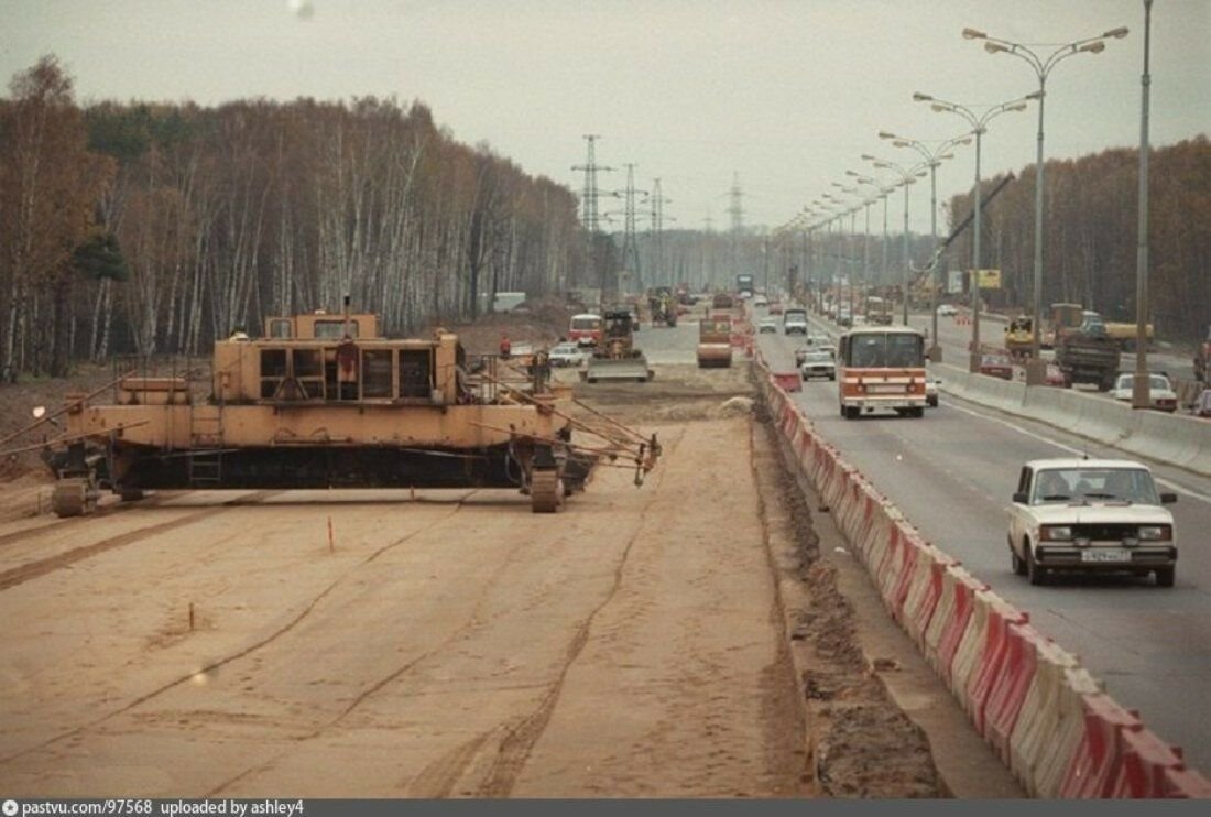 дороги в советской москве