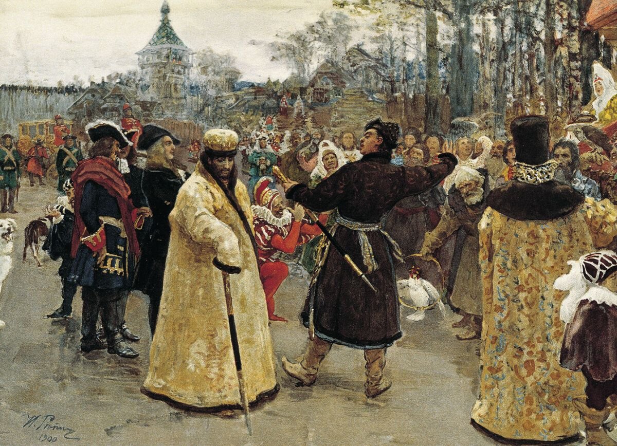 На картинах исторического жанра может быть изображено