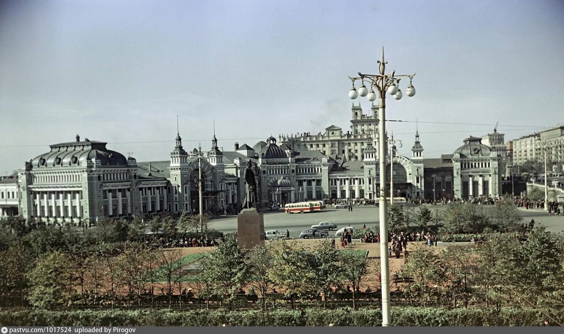 Москва в 1954 году