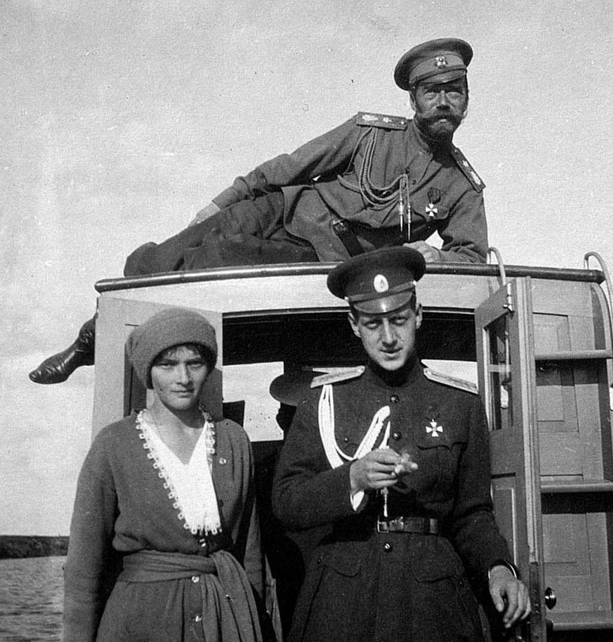 Николай 2 и Дмитрий Павлович