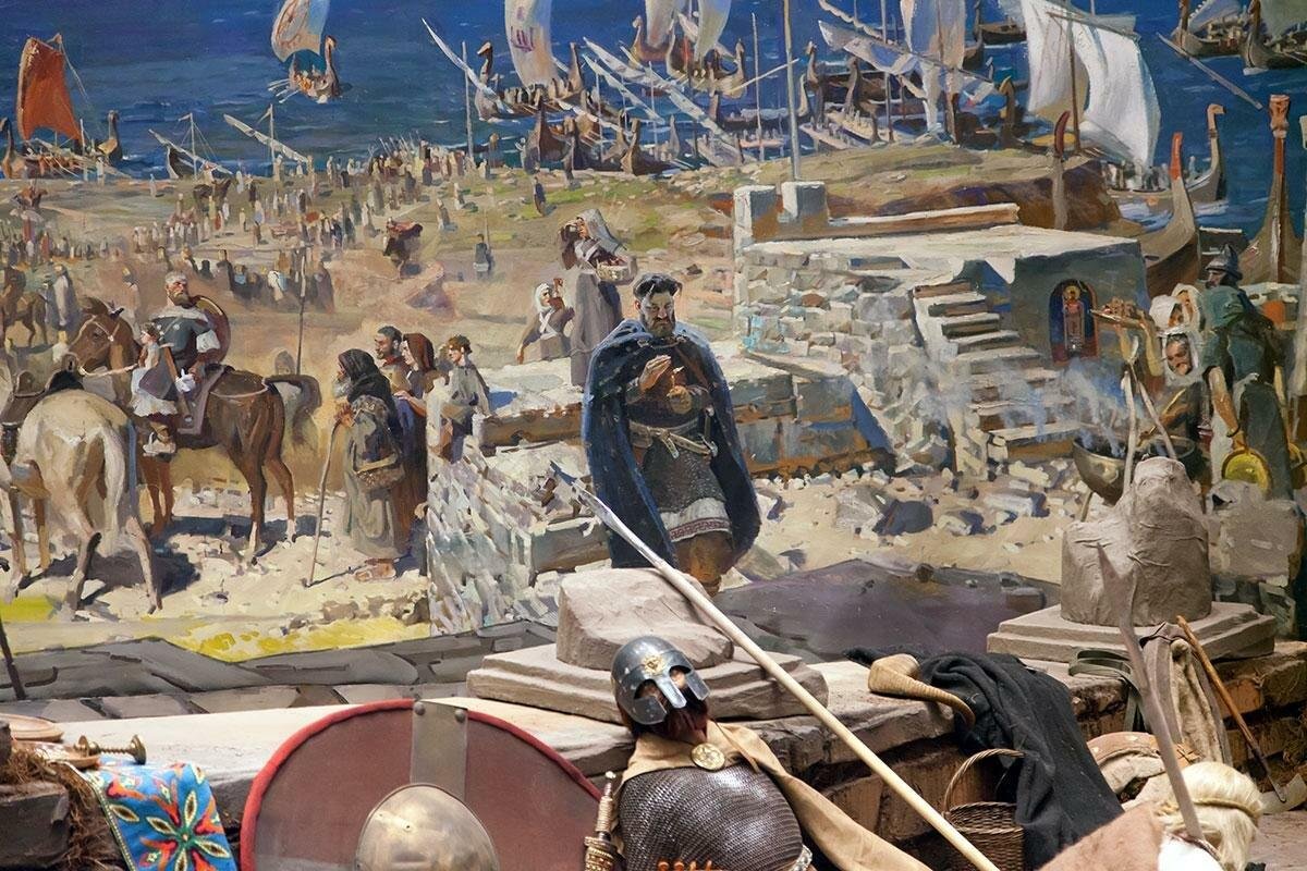 крещение князя владимира в 988. захват князем владимиром. после смерти князя владимира. захват князем владимиром. крещение князя владимира в херсонесе.