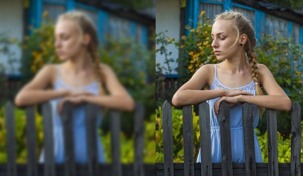 Photo doctor восстановление размытых и смазанных изображений
