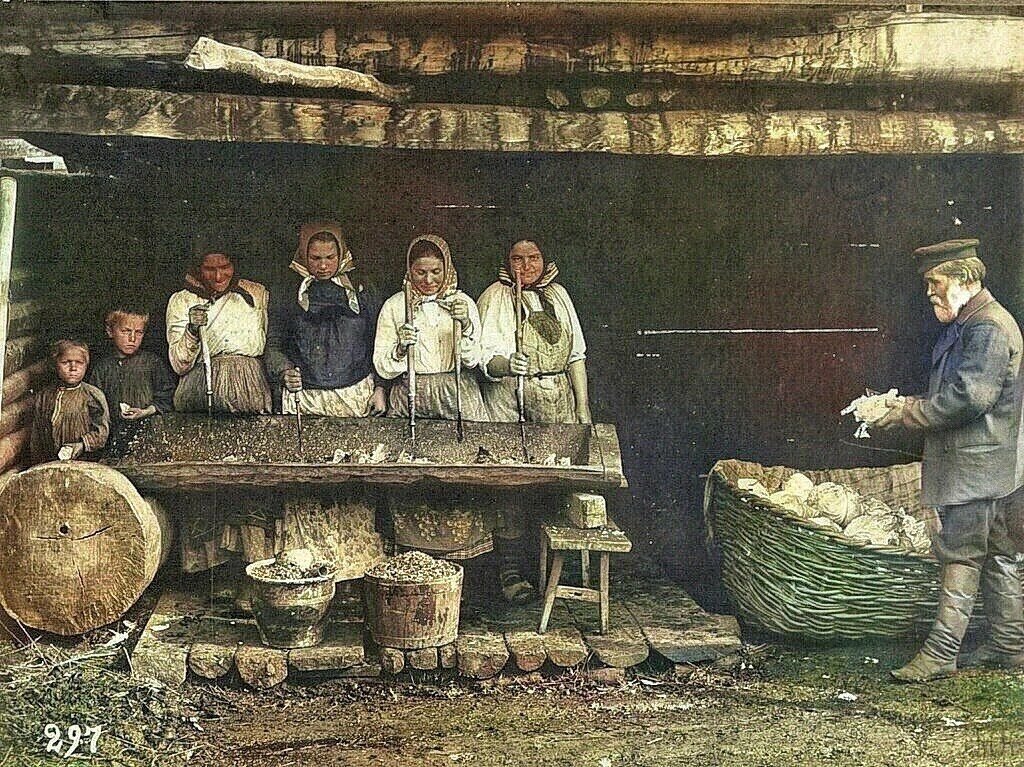 быт крестьян в 19. быт крестьян в 19. старинные ремесла. крестьяне вятской губернии 19 век. 8, 1899.