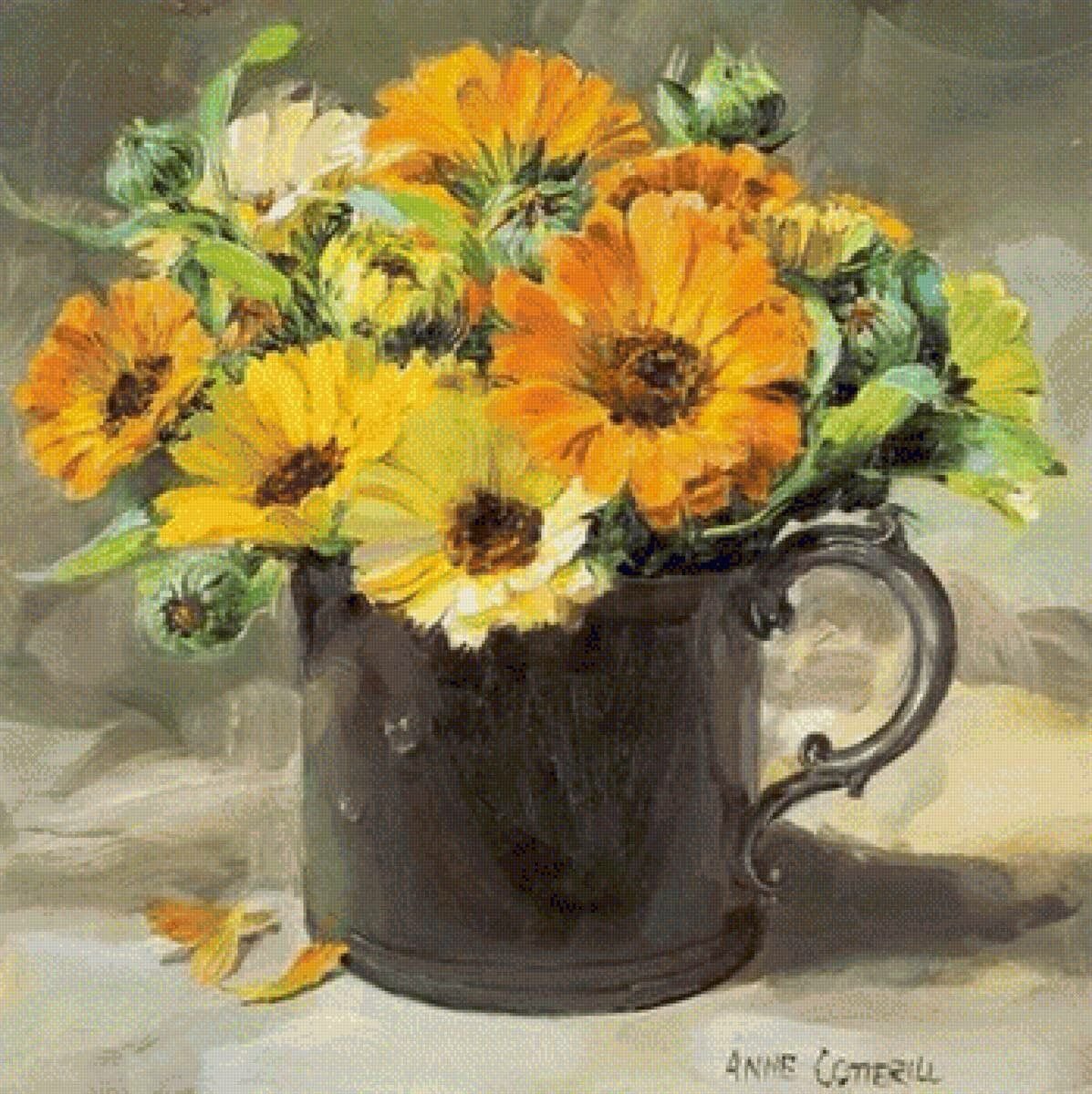 Anne Cotterill — художница, «понимающая» цветы