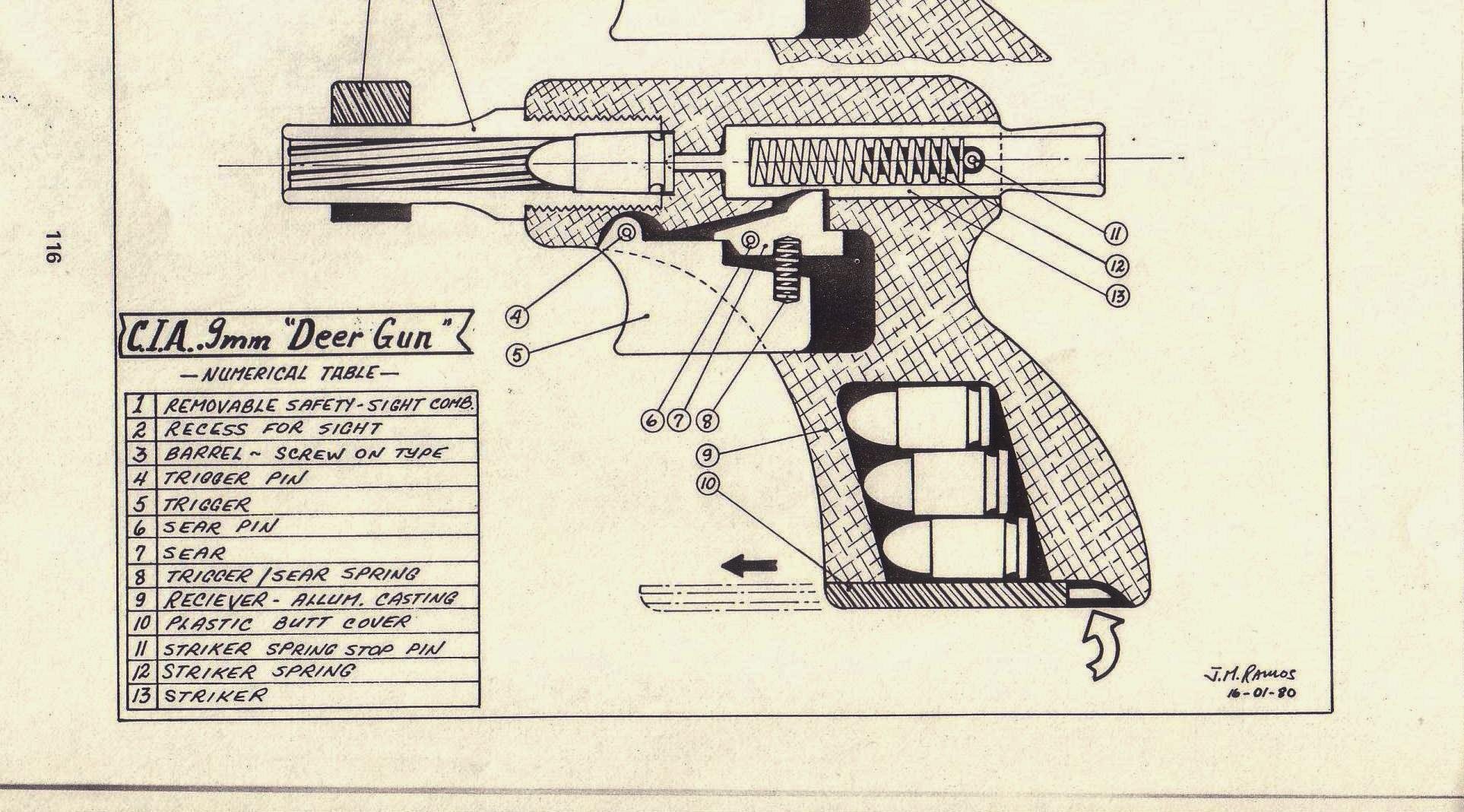 Liberator fp 45 чертеж