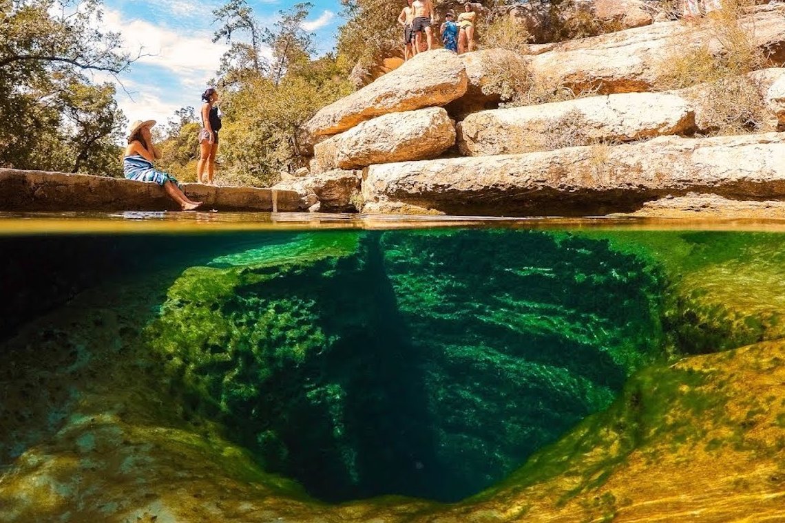 Jacob's. Jacobs well. Wimberley Texas. Swimming hole. St Loy's well.